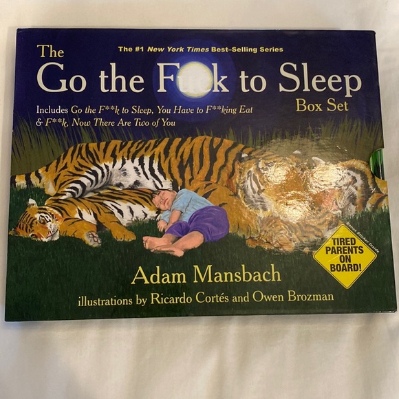 The Go the F to Sleep book box set. Set of 3 in box - Picture 1 of 2